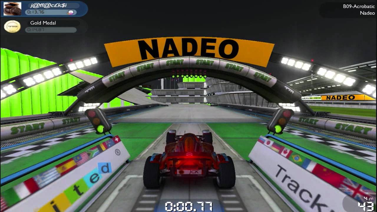 TrackMania Nations Forever - Green Series - All Gold