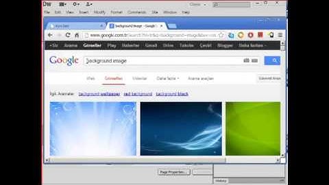 DERS 1 Dreamweaver CS6 Temelleri Görsel Video Eğitimi
