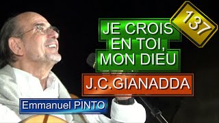 JE CROIS EN TOI, MON DIEU - Jean-Claude GIANADDA - (Instrumental avec les paroles) - N°137 chords