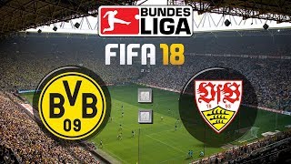 FIFA 18 Bundesliga Borussia Dortmund : VfB Stuttgart | Gameplay Deutsch Livestream screenshot 4