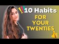 10 Simple Habits for Your Twenties [HINDI with English Subtitles]