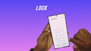 Samsung Galaxy S23 Ultra How to set Pattern Lock | GSMAN ASHIQUE |