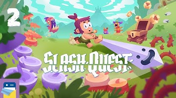 Slash Quest!: iOS Apple Arcade Gameplay Walkthrough Part 2 (by Noodlecake / Big Green Pillow)
