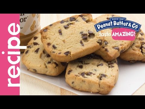 Peanut Butter Chocolate Chip Shortbread Cookies Recipe