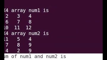 Working With 2D Arrays - Gujarati