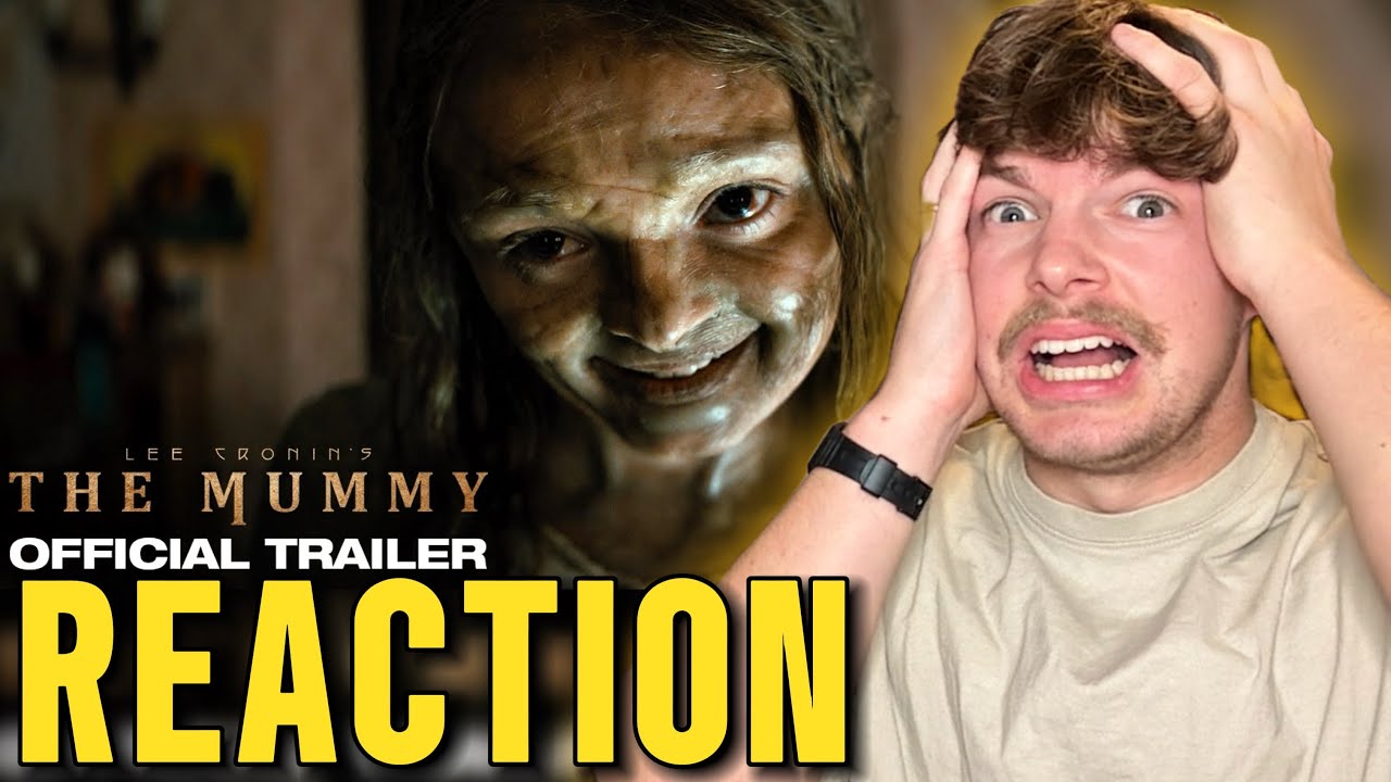 THE MUMMY OFFICIAL TRAILER REACTION!