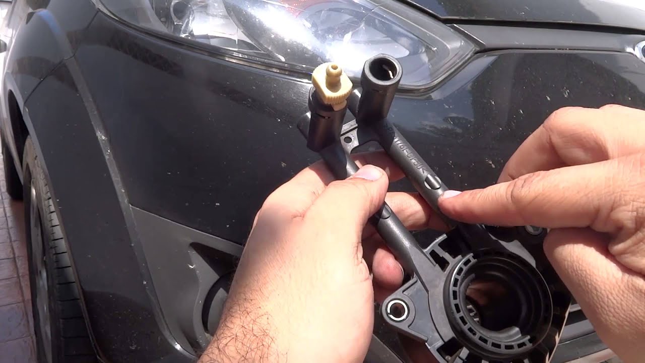 Como Instalar o Purgar Collarin Hidraulico Ford Fiesta