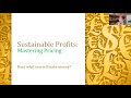 Wecan workshop sustainble profits mastering strategic pricing