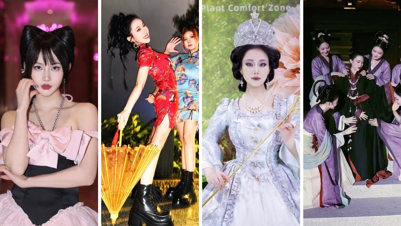 当仿妆博主走进现实舞台，滤镜破碎！#国风#仿妆 #是初九啊