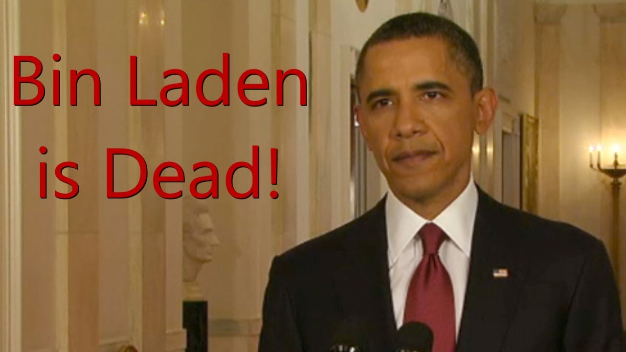 Obama Announces the Death of Osama bin Laden