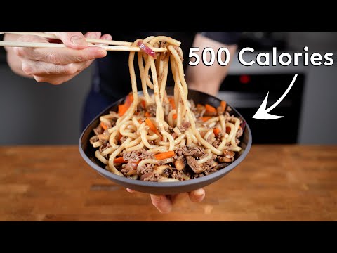 The Perfect 500 Calorie Weeknight Meal - Yaki Udon