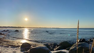 마음이 편안해지는 힐링영상, 노르웨이 겨울바다 파도소리 2021 screenshot 1