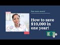 How to Save $10k in One Year Even if You Struggle to Save! | Clever Girl Finance