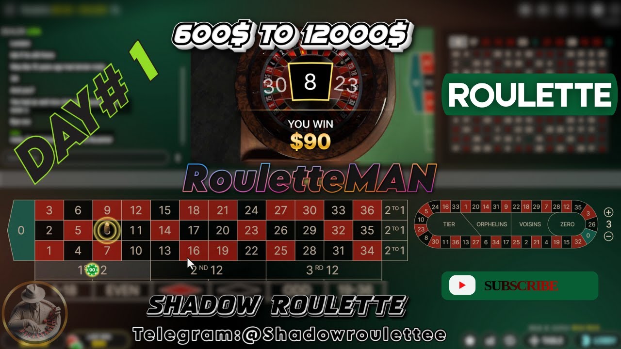 Roulette Live 30 Days challenge Day #1 , 