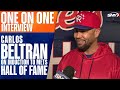 Carlos Beltran on his election to the Mets Hall of Fame and most memorable moment as a Met