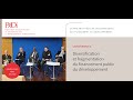 Séminaire 3/6 de la Chaire AIFD - Diversification et fragmentation du financement public du dvlpt