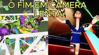 A morte dos personagens em câmera lenta - Fnaf Security Breach