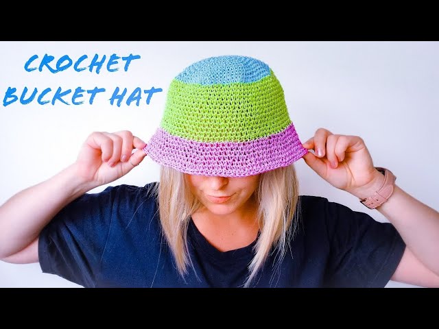 ?NWT! Paper Crochet Bucket Hat Crochet Bucket Hat in Woven Paper Straw main image 4