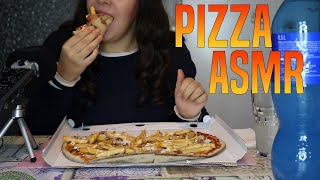 ASMR MUKBANG | PIZZA KEBAB EATING SOUNDS *BIG BITES* 🍕 screenshot 5