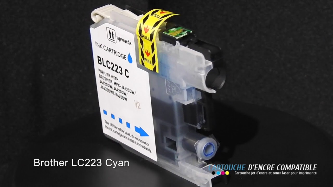 Cartouche d'encre compatible Brother LC223 Cyan