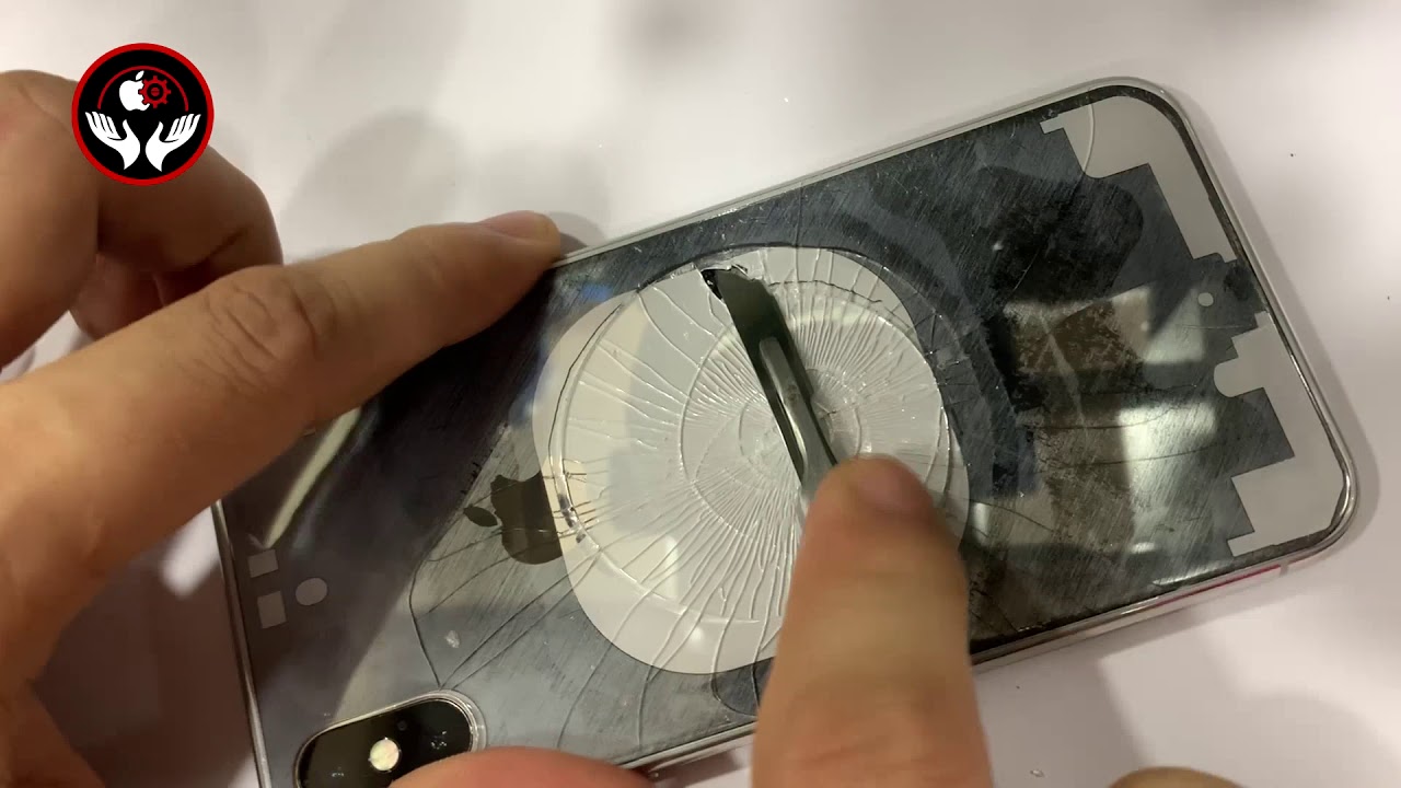 iPhone Back Glass repair by Laser Machine (Po Seyla) - YouTube