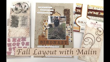 Fall Layout Process Video with Malin