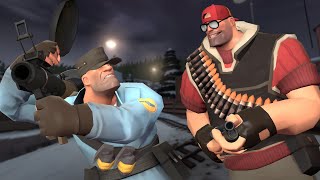 Stock Loadout Soldier and Heavy, but its on BalanceMod.tf