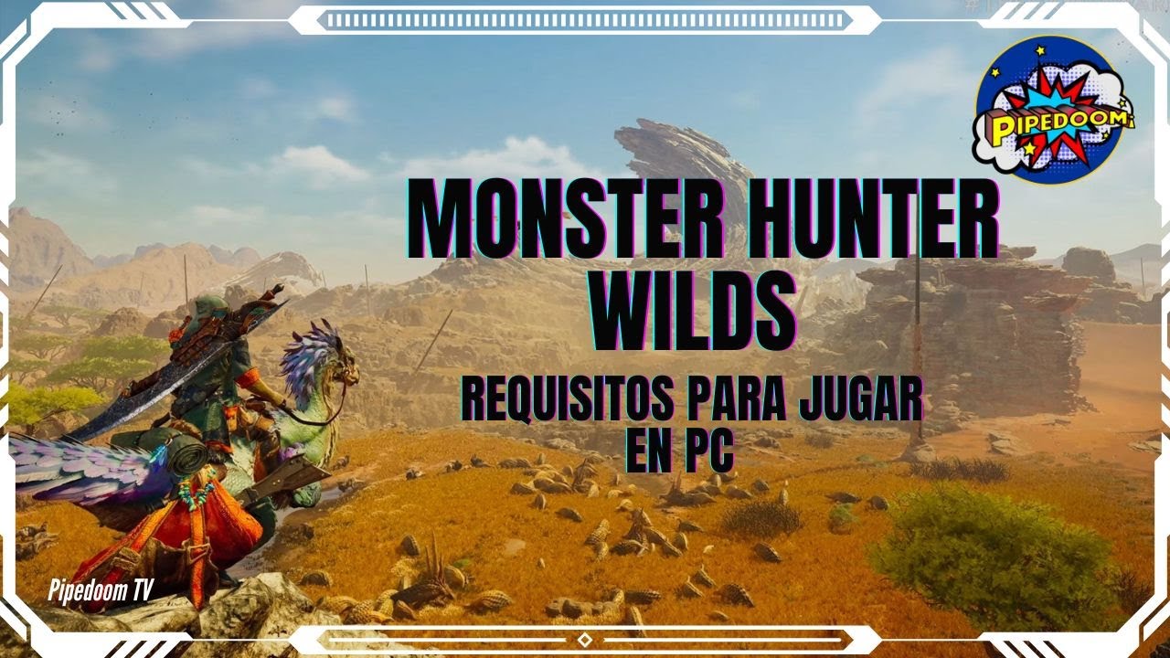 MONSTER HUNTER WILDS, CUALES SON SUS REQUISITOS PARA PC, #capcom # ...