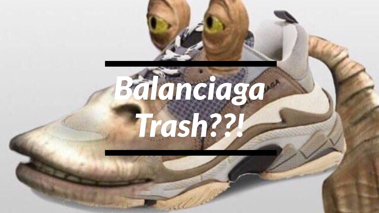 Why Balenciaga is COMPLETE Garbage 