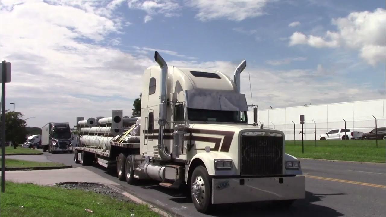 [4K] Another Time of Truck Spotting at the Jessup, Maryland Truck Stop