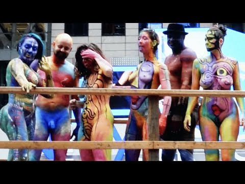 BODY PAINTING LINE UP