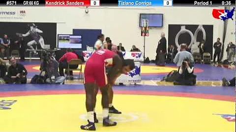 Schultz GR 66 KG 1st Place: Kendrick Sanders (NYAC...