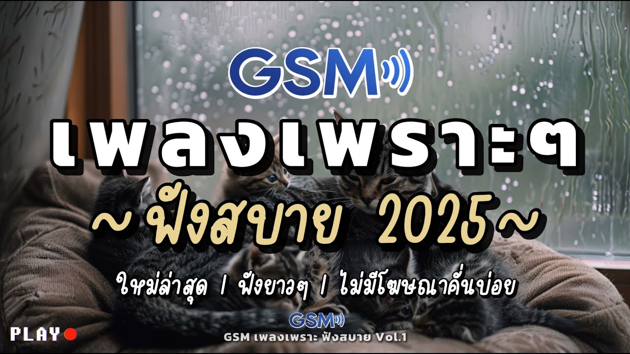 รวมเพลงเพราะๆ ฟังสบาย 2025 | เพลงใหม่ล่าสุด ฟังต่อเนื่องยาวๆไม่มีเบื่อ | Vol.1