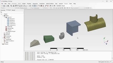 PrePoMax & CalculiX - Transfinite volume meshes