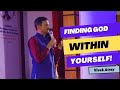 Find god within yourself  vivek atray ex ias tedx speaker author