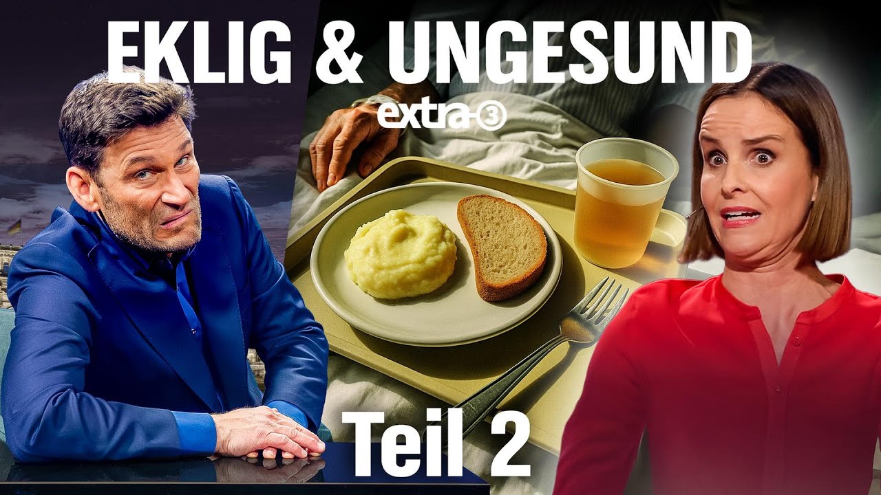 Warum Krankenhausessen nicht schmeckt | extra 3 vom 23.10.2025 · Teil 2/2