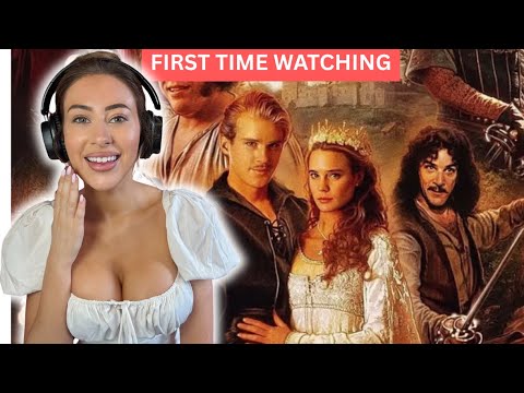 I WATCHED THE PRINCESS BRIDE 1987 DRESSED AS A PRINCESS BRIDE | First Time Watching | Movie Reaction