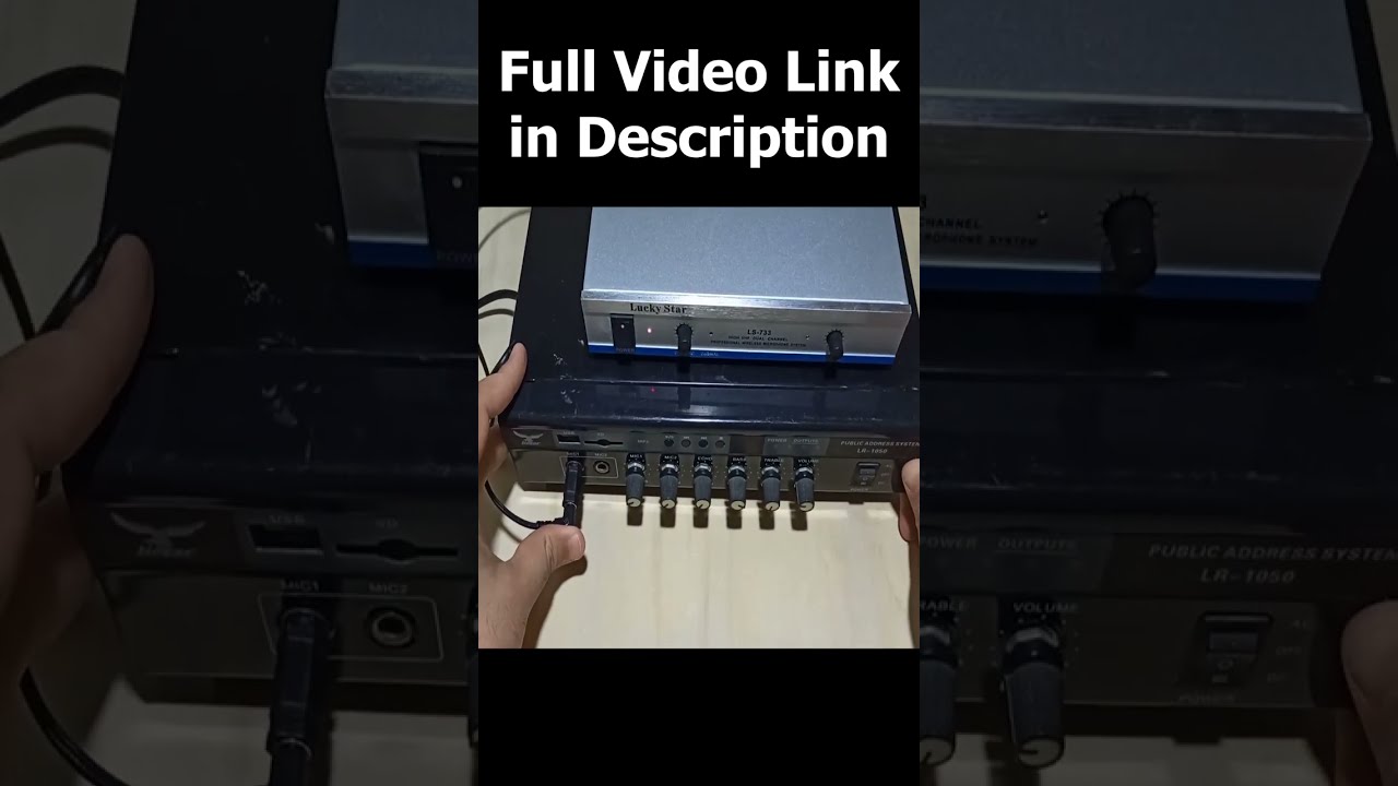 Wireless microphones 