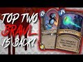 TOP TWO IS BACK! What's Trash This Time? - Tavern Brawl - The Witchwood