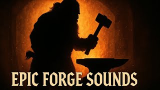 Dwarven Forge Ambience ⚒️ 10 Hours of Epic Fantasy Music for Deep Focus, Study & Creativity