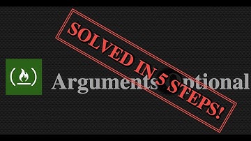 FreeCodeCamp - Arguments Optional - SOLVED IN 5 EASY STEPS!