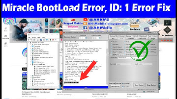 meMobile P1 Miracle BootLoader. ID: 1 Error Fix 100% Working Solution | P1 (SPD6531A) File Boot Key