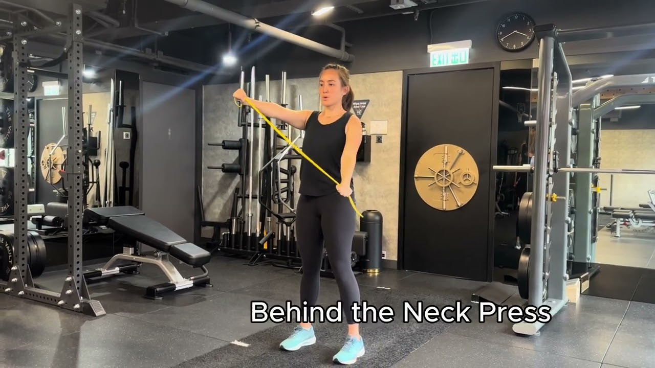 Mobility & Activation (90 Step Through Lunge, Banded Upper Body, SL Glute Bridge Holds & Walks)