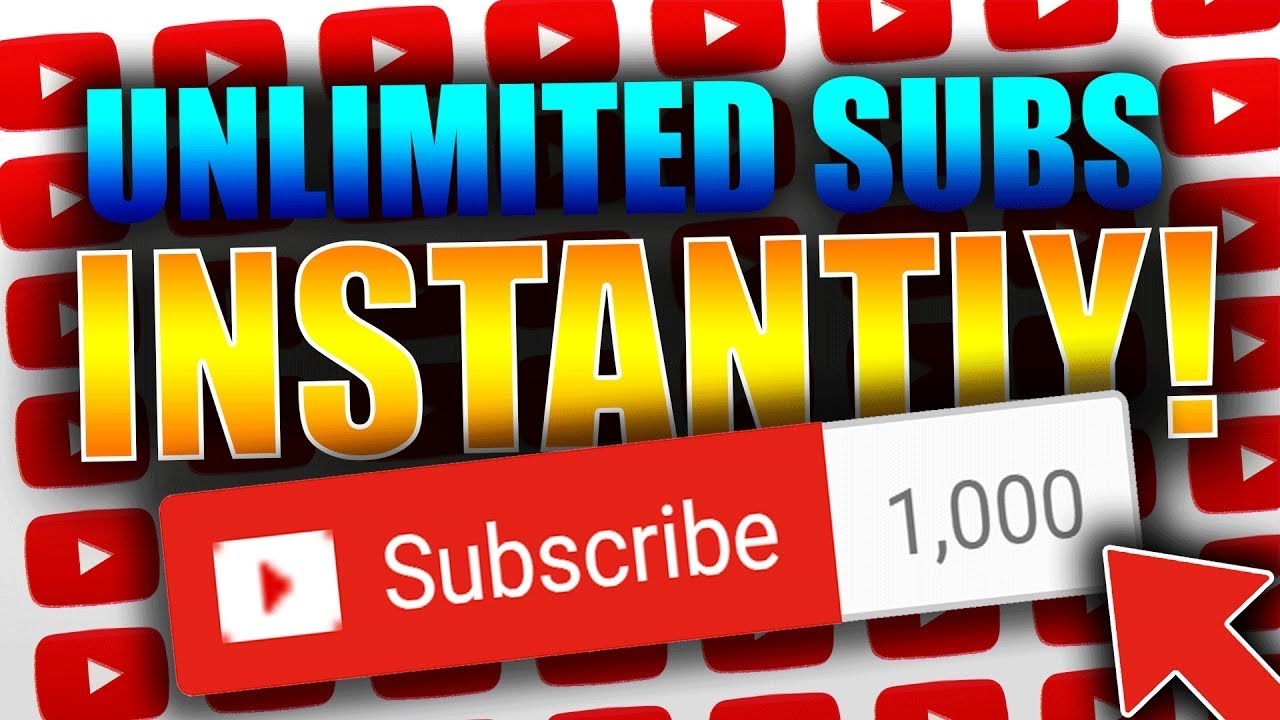 HOW TO GET UNLIMITED SUBSCRIBERS ON Youtube, Facebook, instagram and Twitter