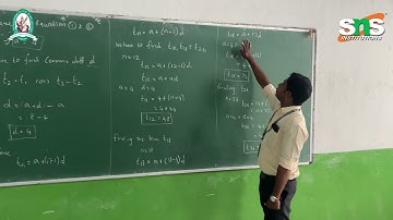 Arithmetic Progression Problem 1|SNS Institutions