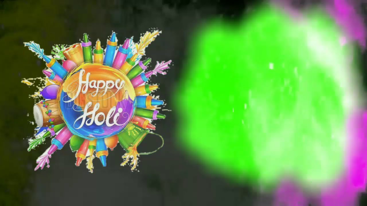 Holi Green Screen video effects / green screen holi status / Holi Green Screen 2021