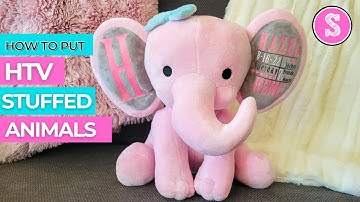 Tips for Putting Heat Transfer on Stuffed Animals 😍