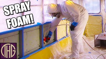 How We Insulated The Walls And Ceiling!  - Skoolie Build Chapter 22