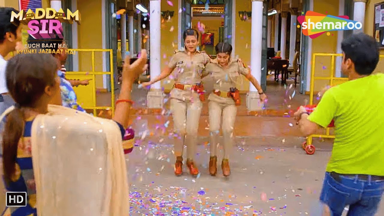 करिश्मा सिंह और हसीना मालिक मिलकर किया Dance || Best Of Maddam Sir