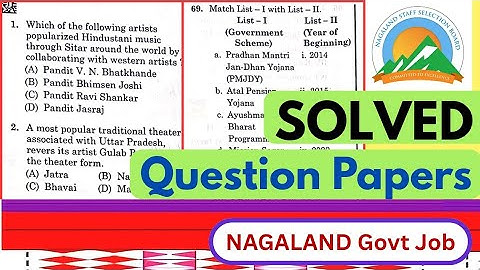 NSSB CSRE 2025 Question paper SOLVED | NSSB CSRE 2025 Answers